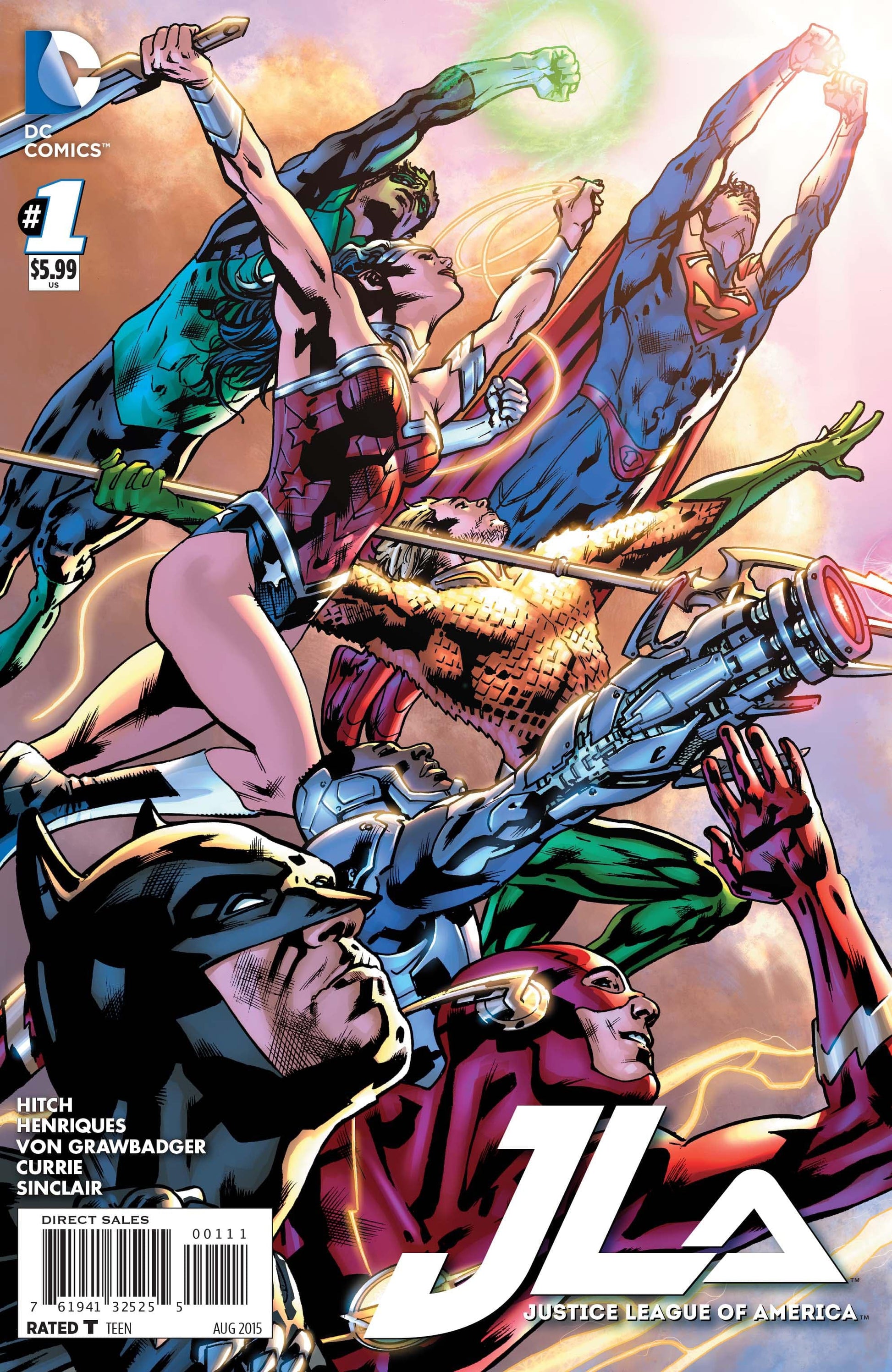 DC COMICS Comics VF/NM JUSTICE LEAGUE OF AMERICA #1
