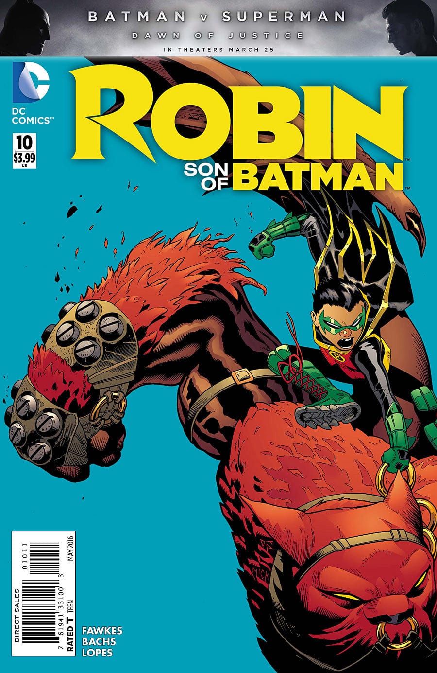 DC COMICS Comics VF/NM ROBIN SON OF BATMAN #10
