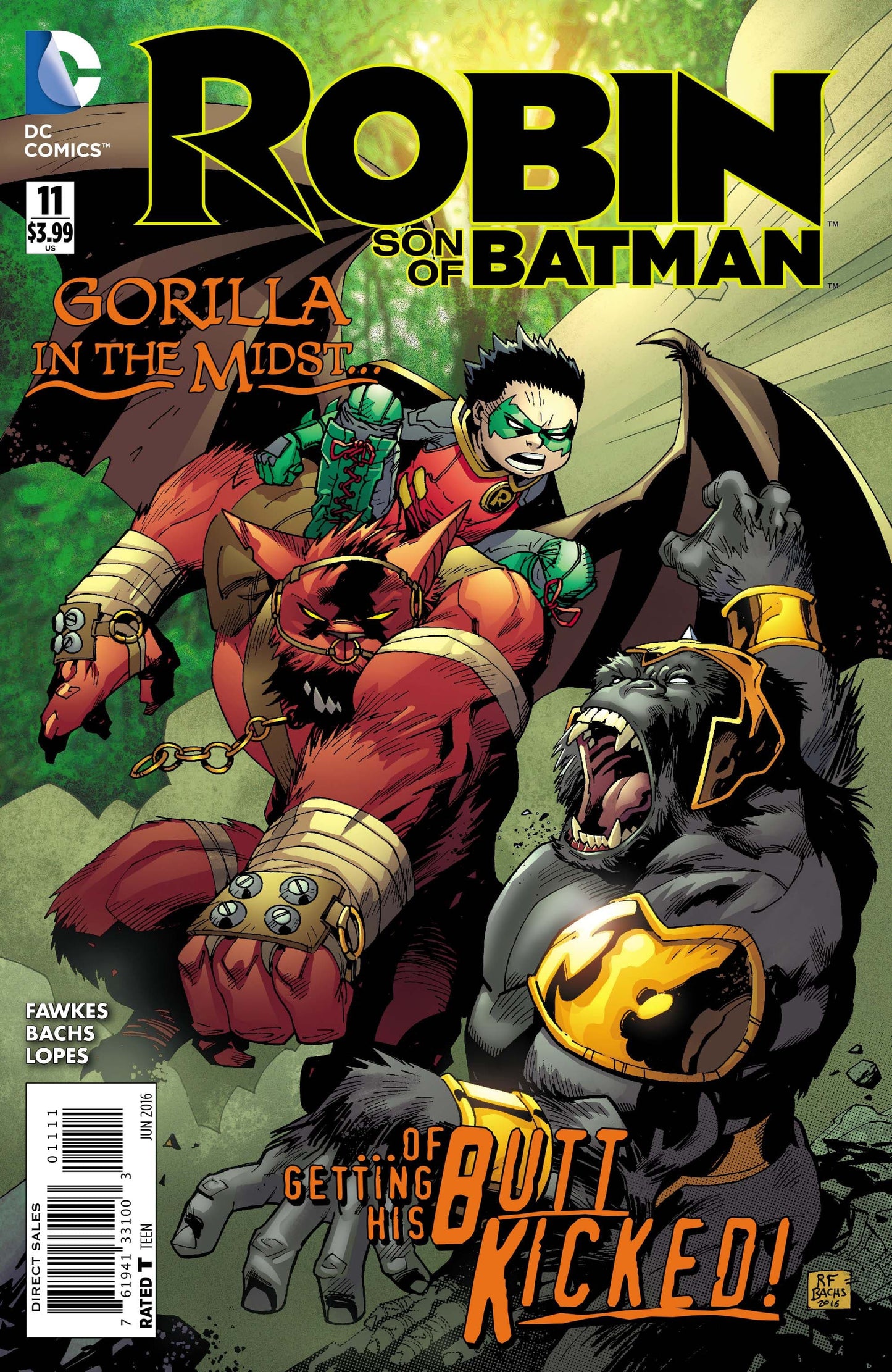 DC COMICS Comics VF/NM ROBIN SON OF BATMAN #11
