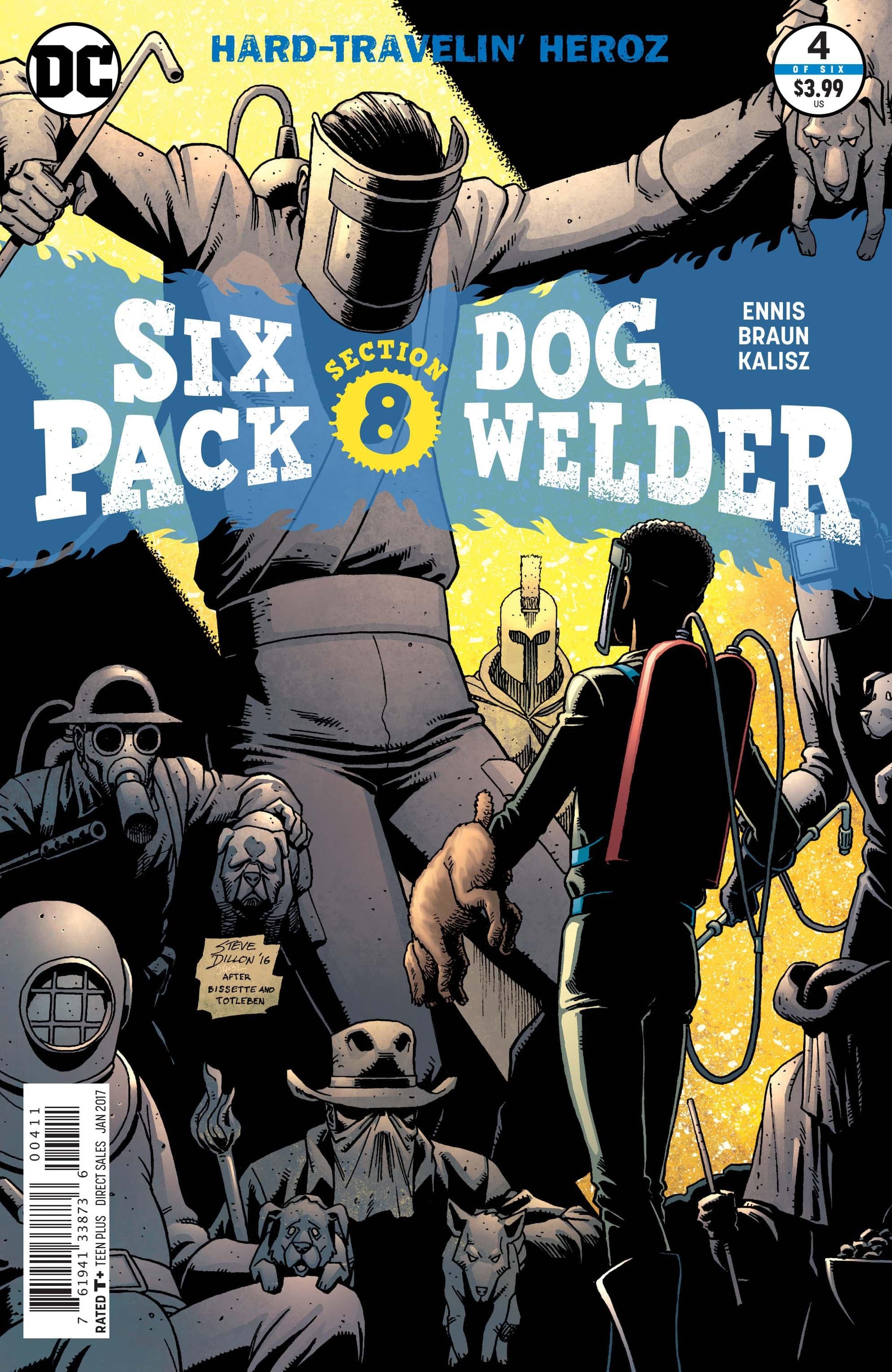 DC COMICS Comics VF/NM SIXPACK & DOGWELDER HARD-TRAVELIN HEROZ #4 (OF 6)