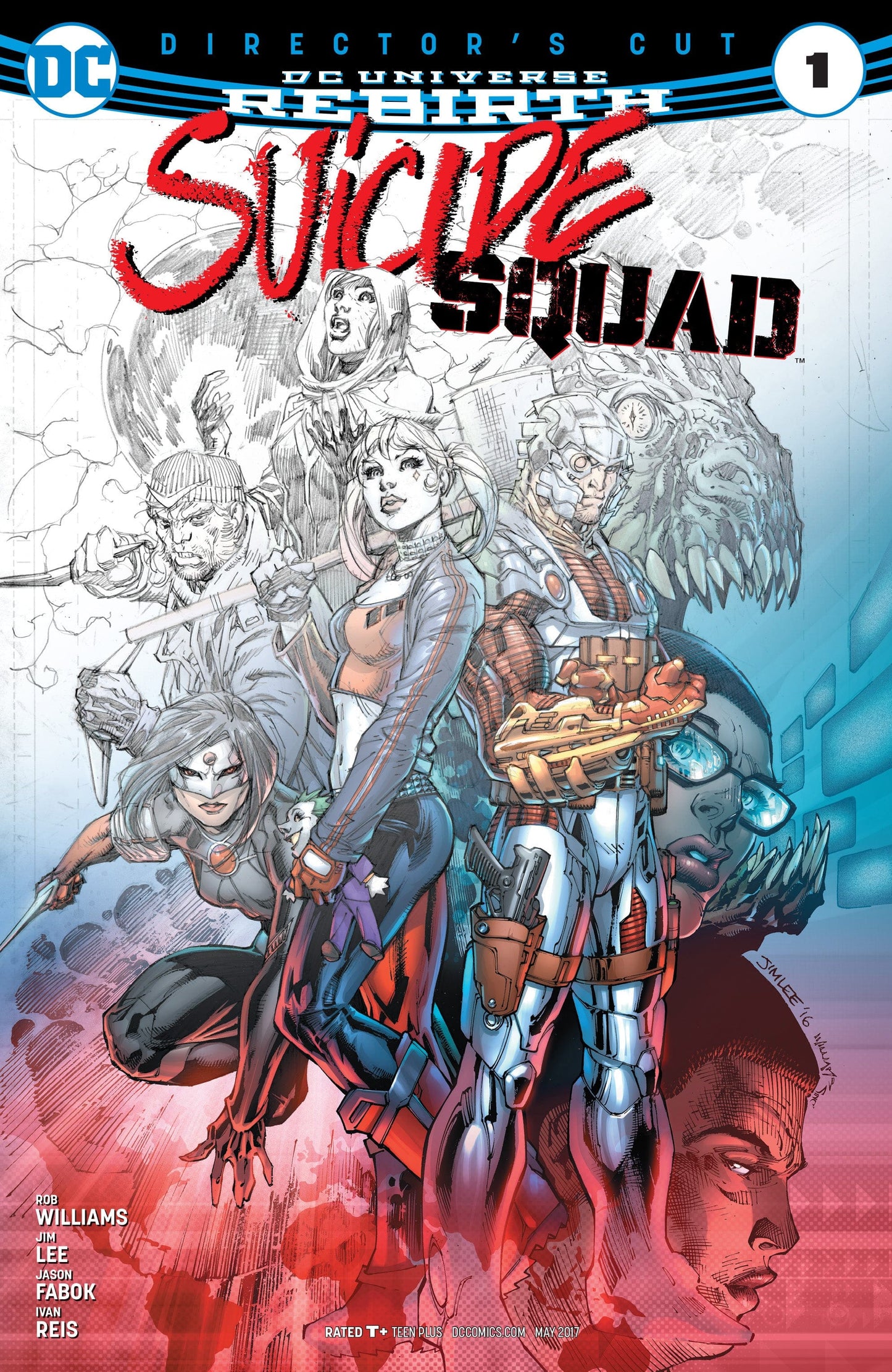 DC COMICS Comics VF SUICIDE SQUAD #1 DIRECTORS CUT