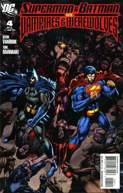 DC COMICS Comics VF+ SUPERMAN BATMAN VS VAMPIRES WEREWOLVES #4 (OF 6)