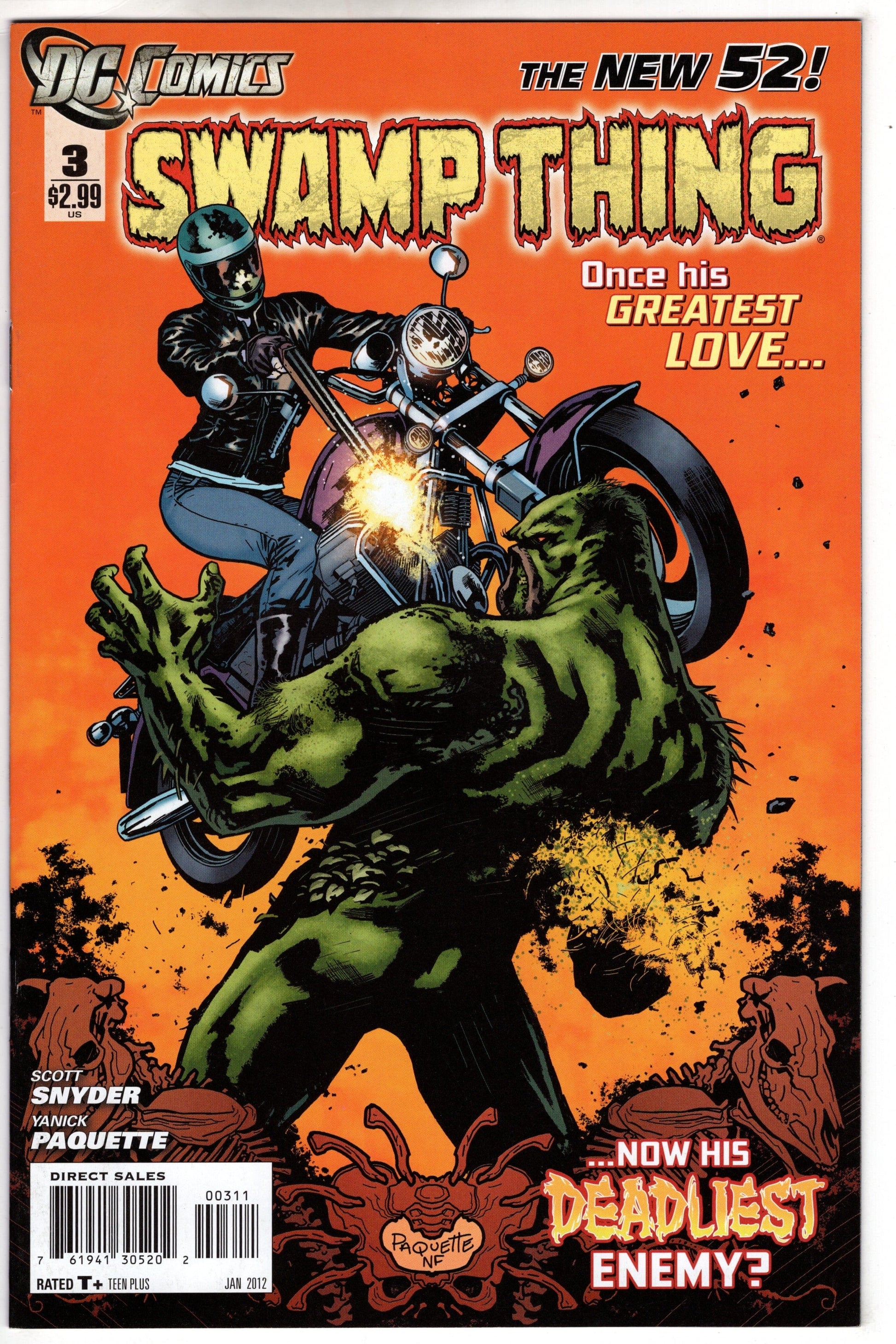 DC COMICS Comics VF SWAMP THING #3