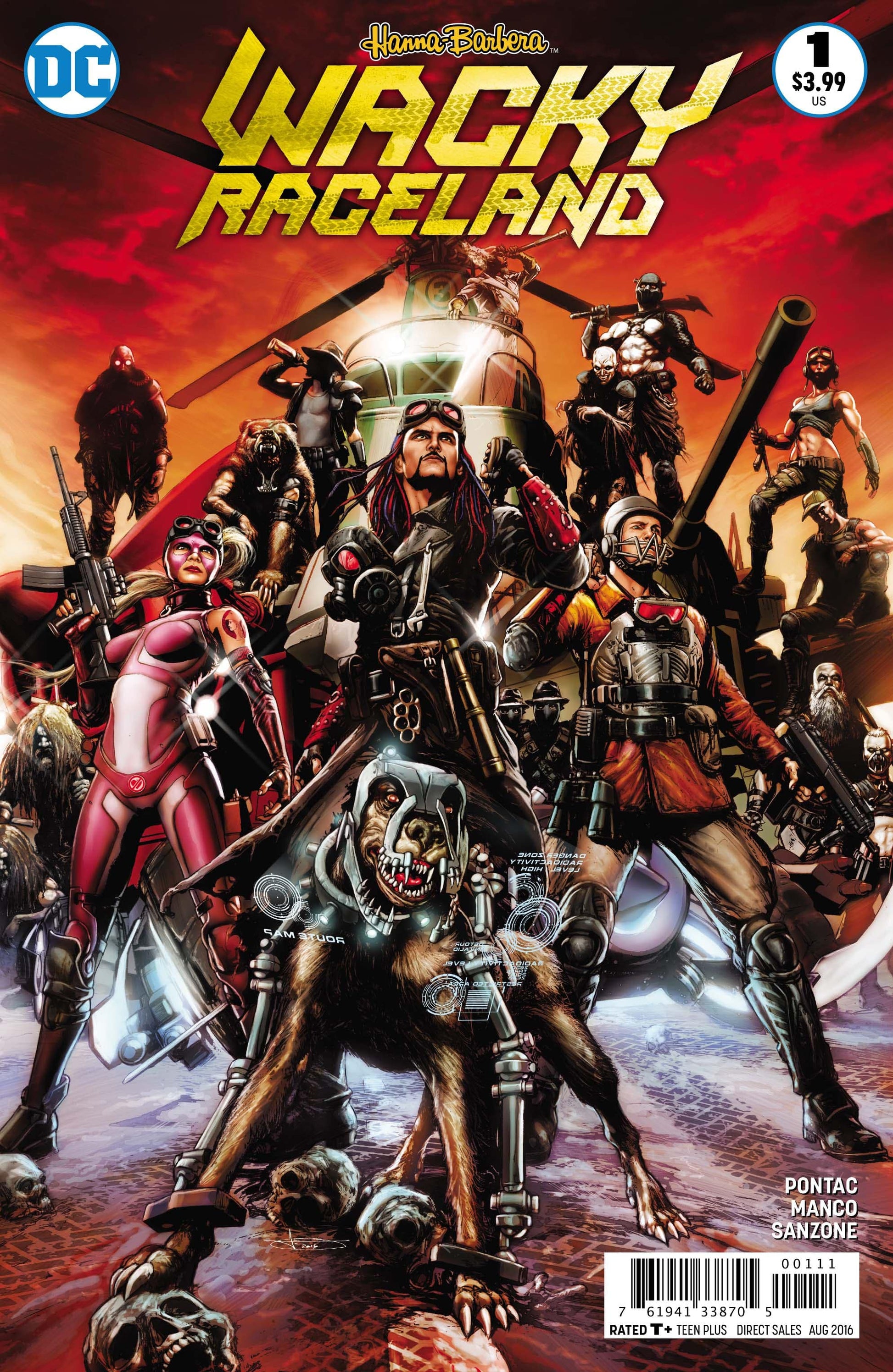 DC COMICS Comics WACKY RACELAND #1