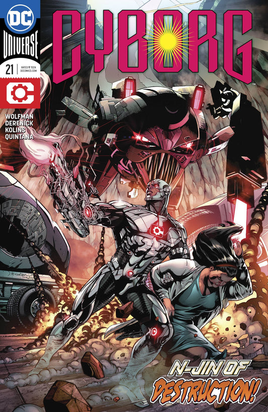 DC COMICS CYBORG #21