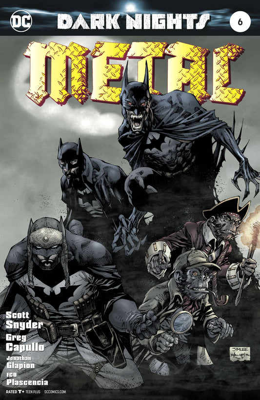 DC COMICS DARK NIGHTS METAL #6 (OF 6) LEE VAR ED (NOTE PRICE)