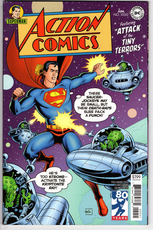 Dc Comics DC COMICS ACTION COMICS #1000 1950S VAR ED