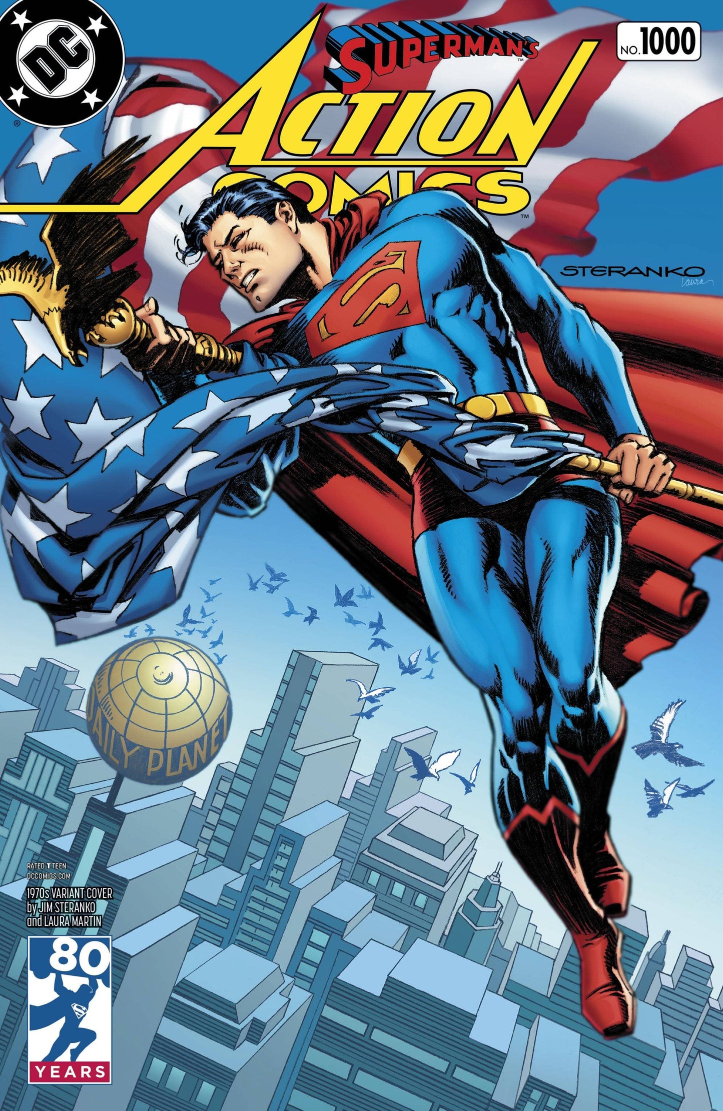 Dc Comics DC COMICS ACTION COMICS #1000 1970S VAR ED