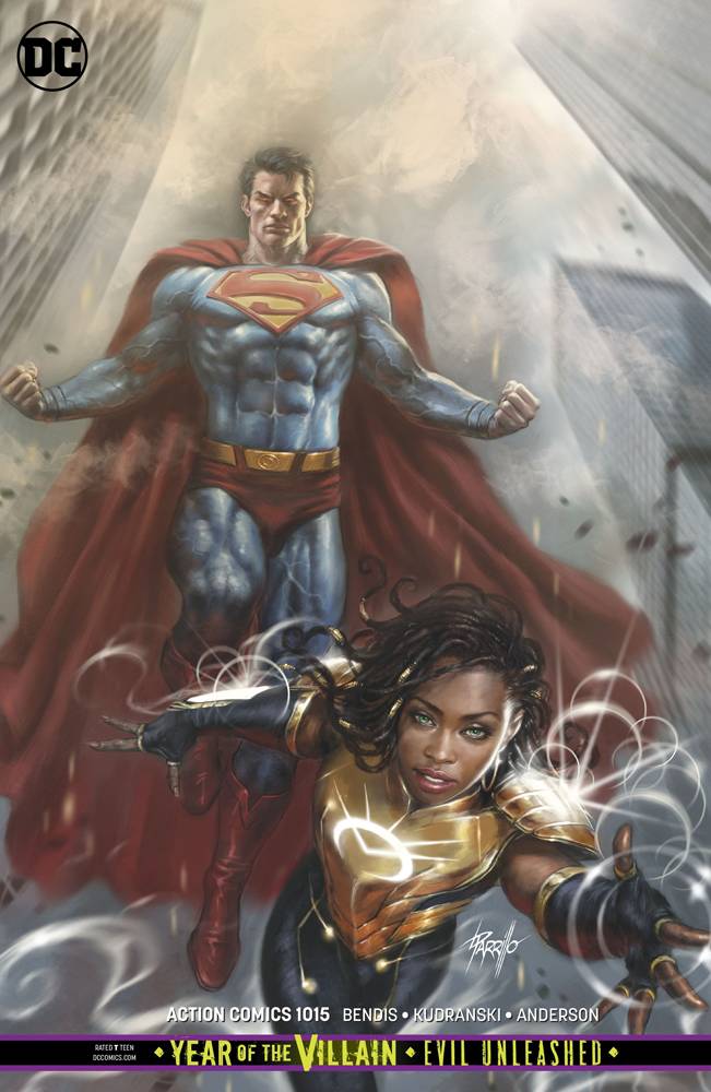 DC COMICS DC COMICS ACTION COMICS #1015 CARD STOCK VAR ED YOTV