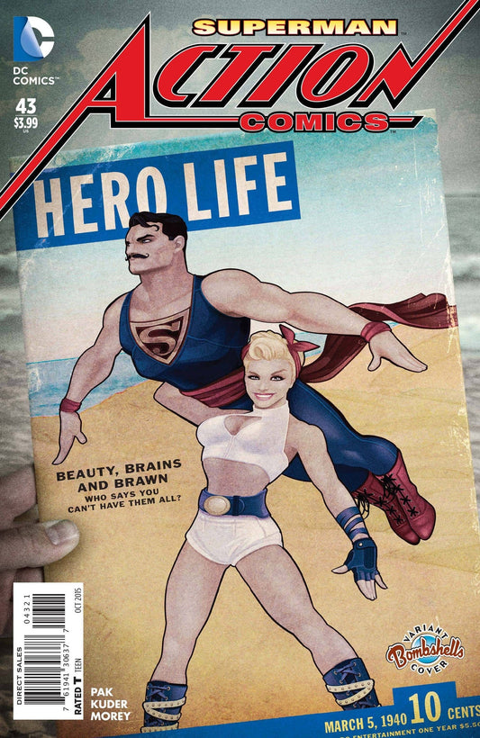 Dc Comics DC COMICS ACTION COMICS #43 BOMBSHELLS VAR ED