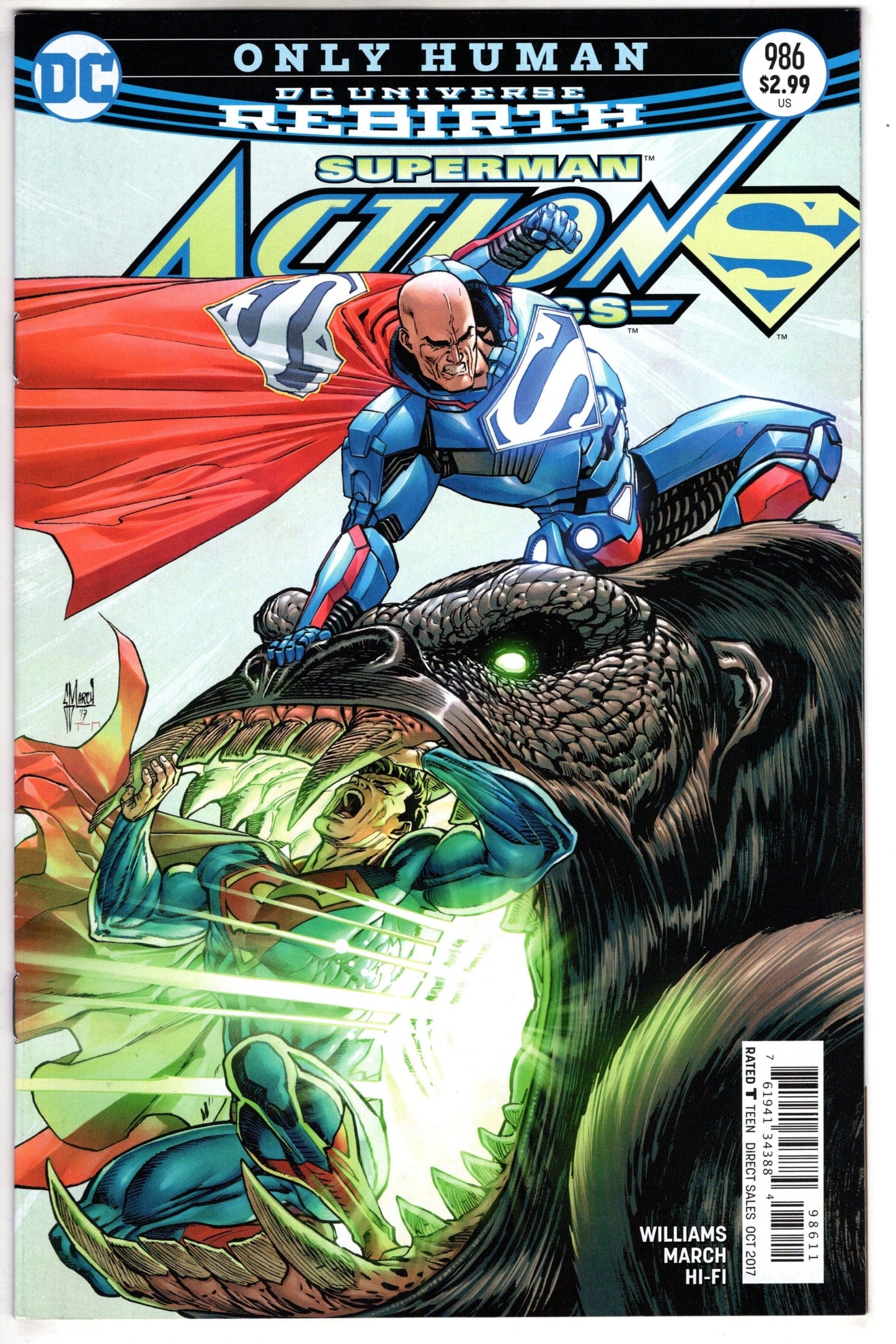 Dc Comics DC COMICS ACTION COMICS #986