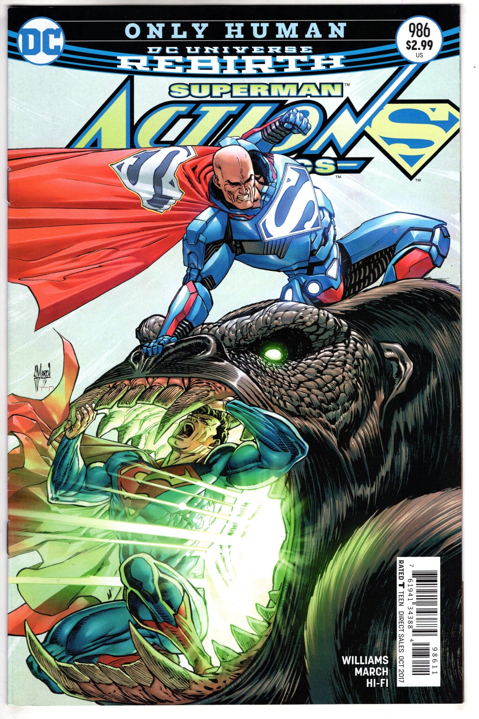 Dc Comics DC COMICS ACTION COMICS #986