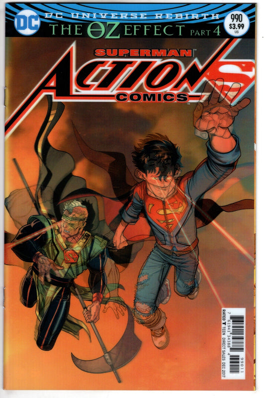 Dc Comics DC COMICS ACTION COMICS #990 LENTICULAR ED (OZ EFFECT)
