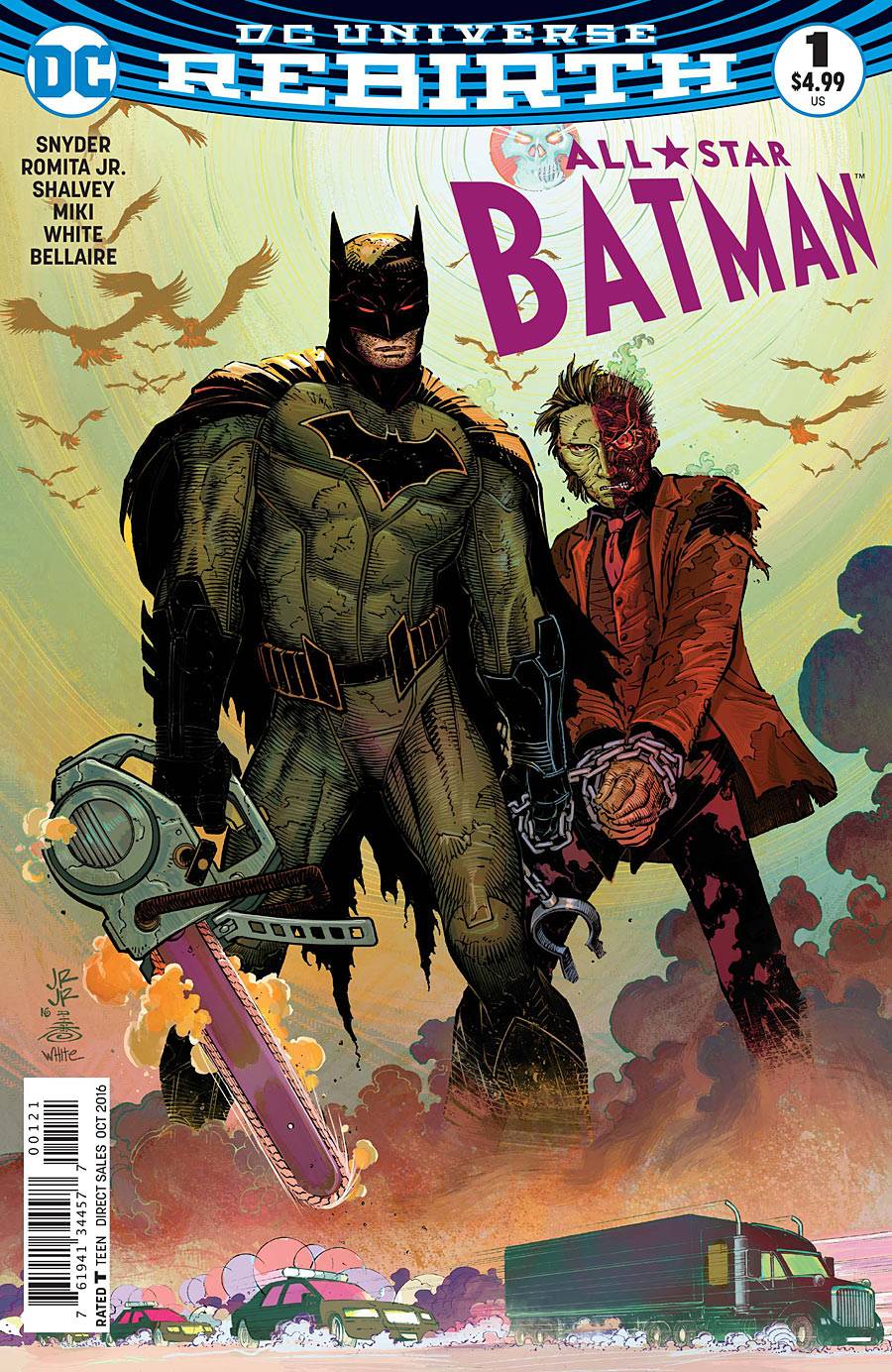 DC COMICS Dc Comics ALL STAR BATMAN #1 ROMITA VAR ED
