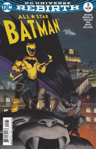 Dc Comics Dc Comics ALL STAR BATMAN #3 SHALVEY VAR ED