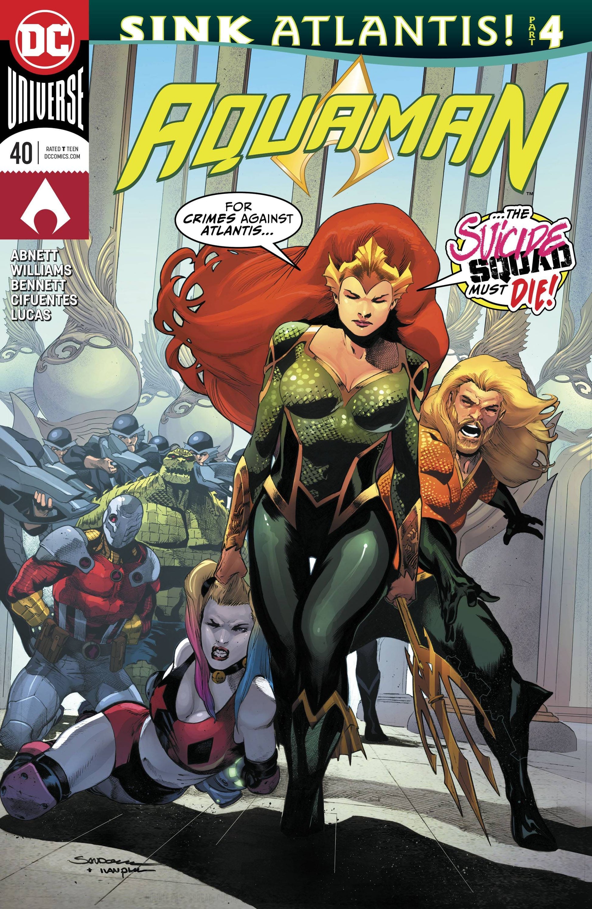Dc Comics Dc Comics AQUAMAN #40 SINK ATLANTIS