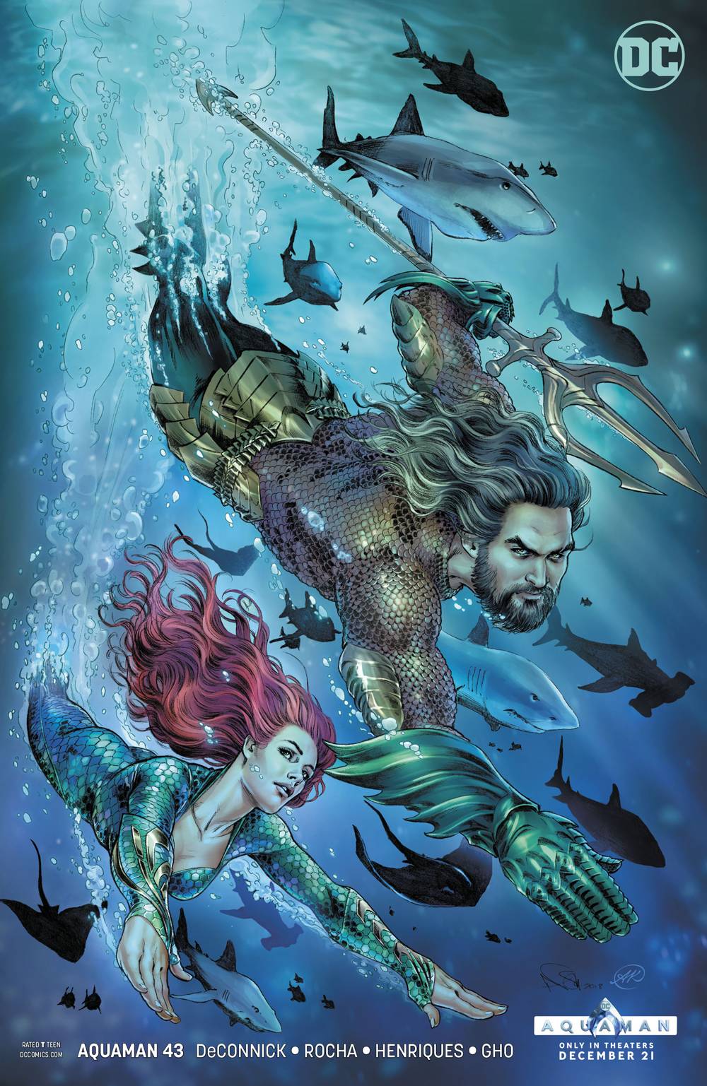 Dc Comics dc comics AQUAMAN #43 VAR ED