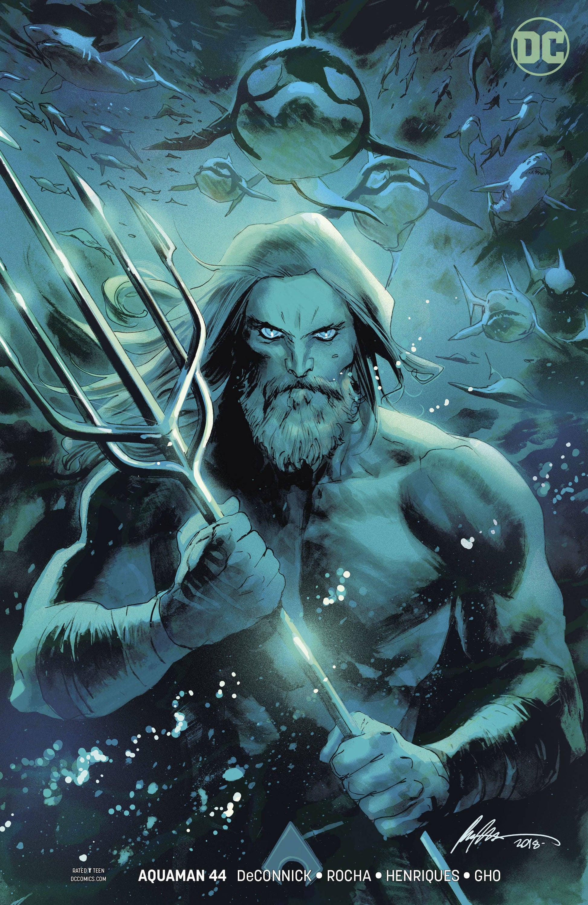 Dc Comics dc comics AQUAMAN #44 VAR ED