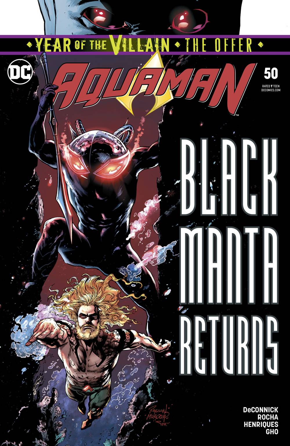 DC COMICS DC COMICS AQUAMAN #50 YOTV THE OFFER (NOTE PRICE)