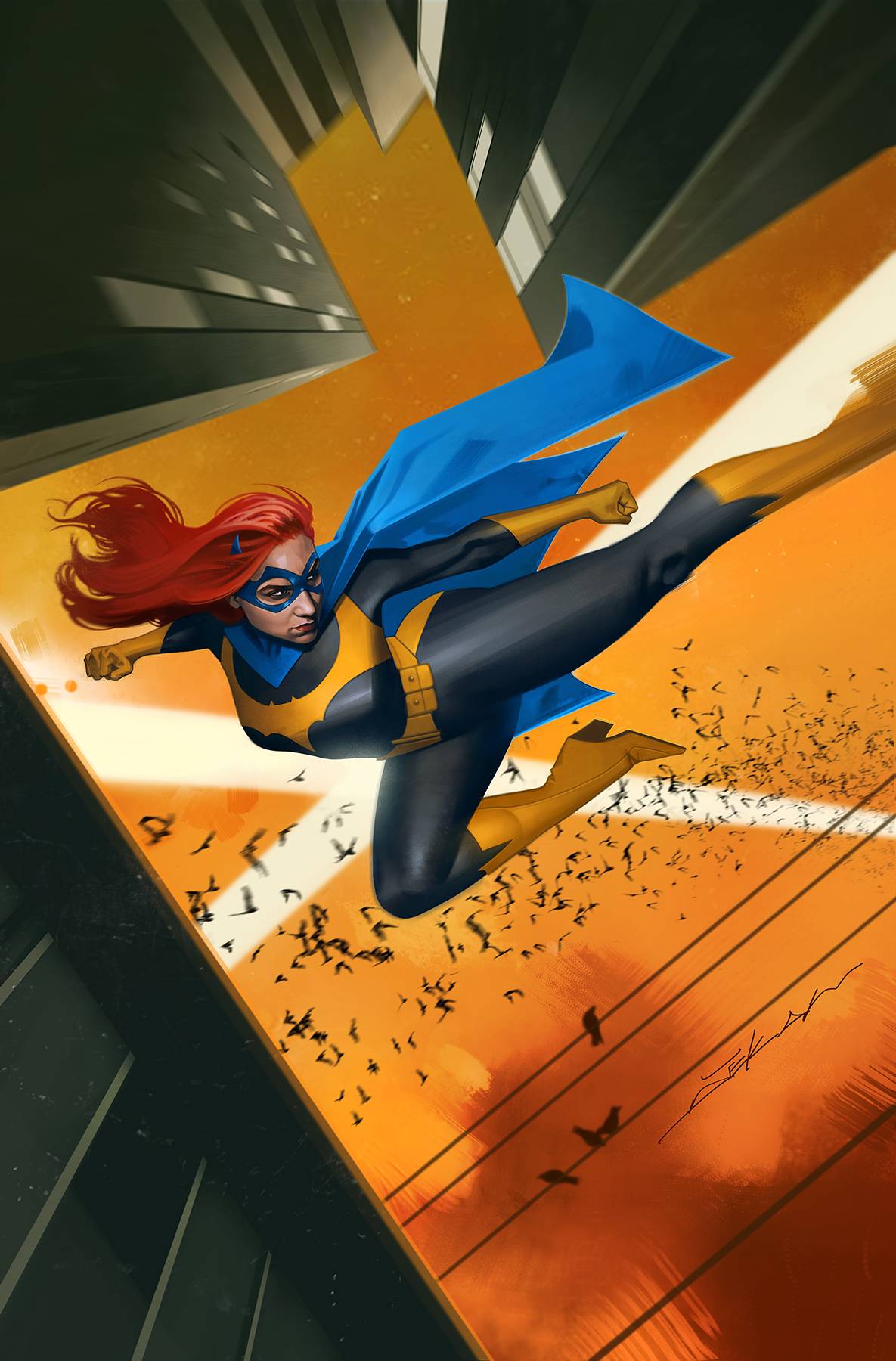 DC COMICS DC COMICS BATGIRL #39 CARD STOCK VAR ED YOTV