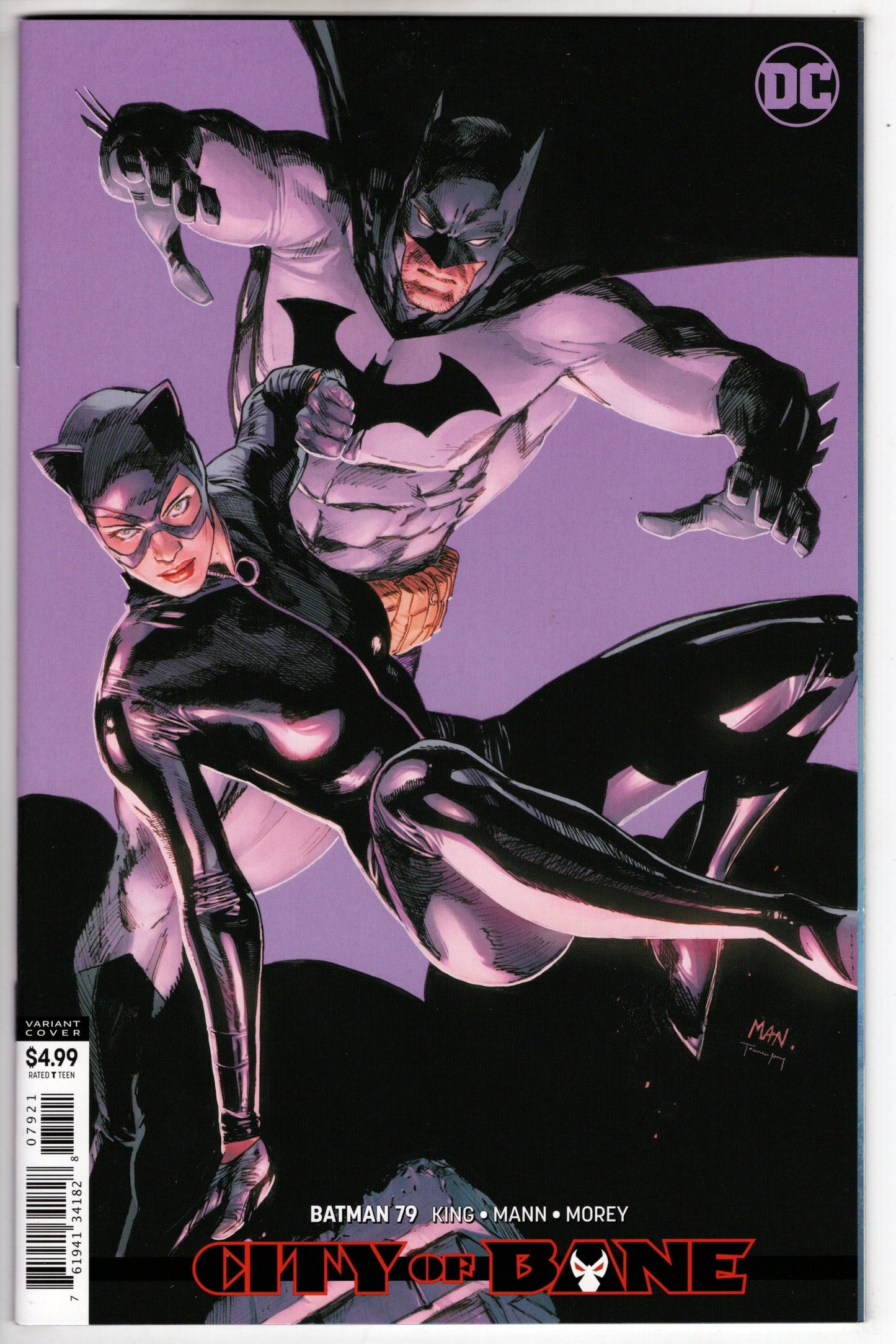 DC COMICS DC COMICS BATMAN #79 CARD STOCK VAR ED