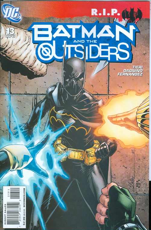 Dc Comics Dc Comics BATMAN AND THE OUTSIDERS #13 RIP