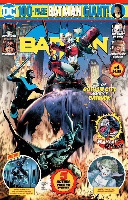 DC COMICS DC COMICS BATMAN GIANT #4