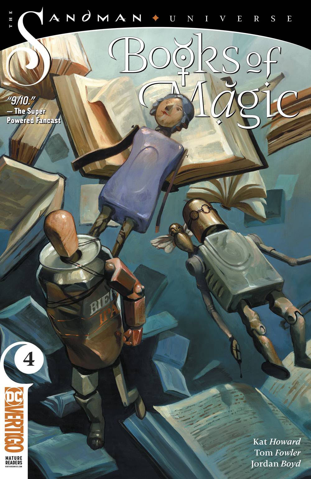 Dc Comics dc comics BOOKS OF MAGIC #4 (MR)