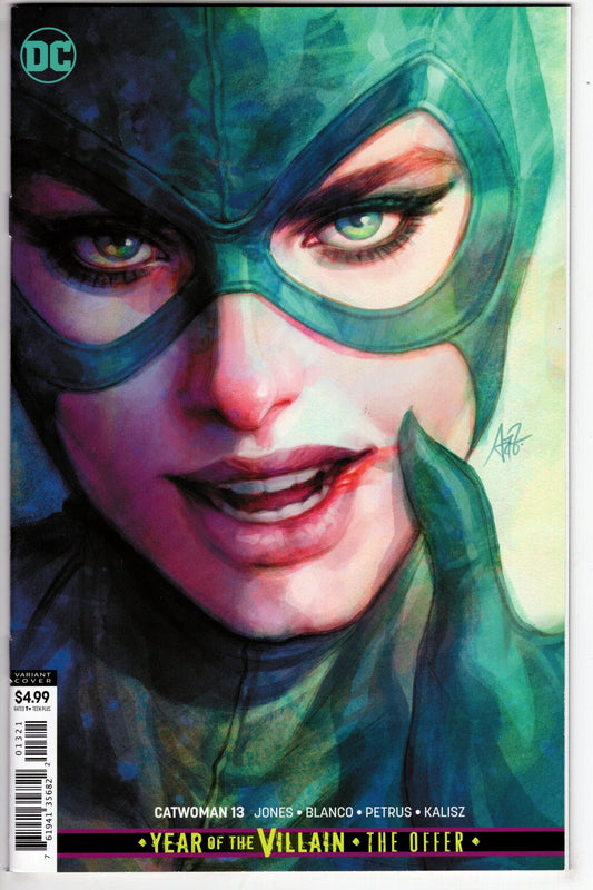DC COMICS DC COMICS CATWOMAN #13 CARD STOCK VAR ED YOTV THE OFFER