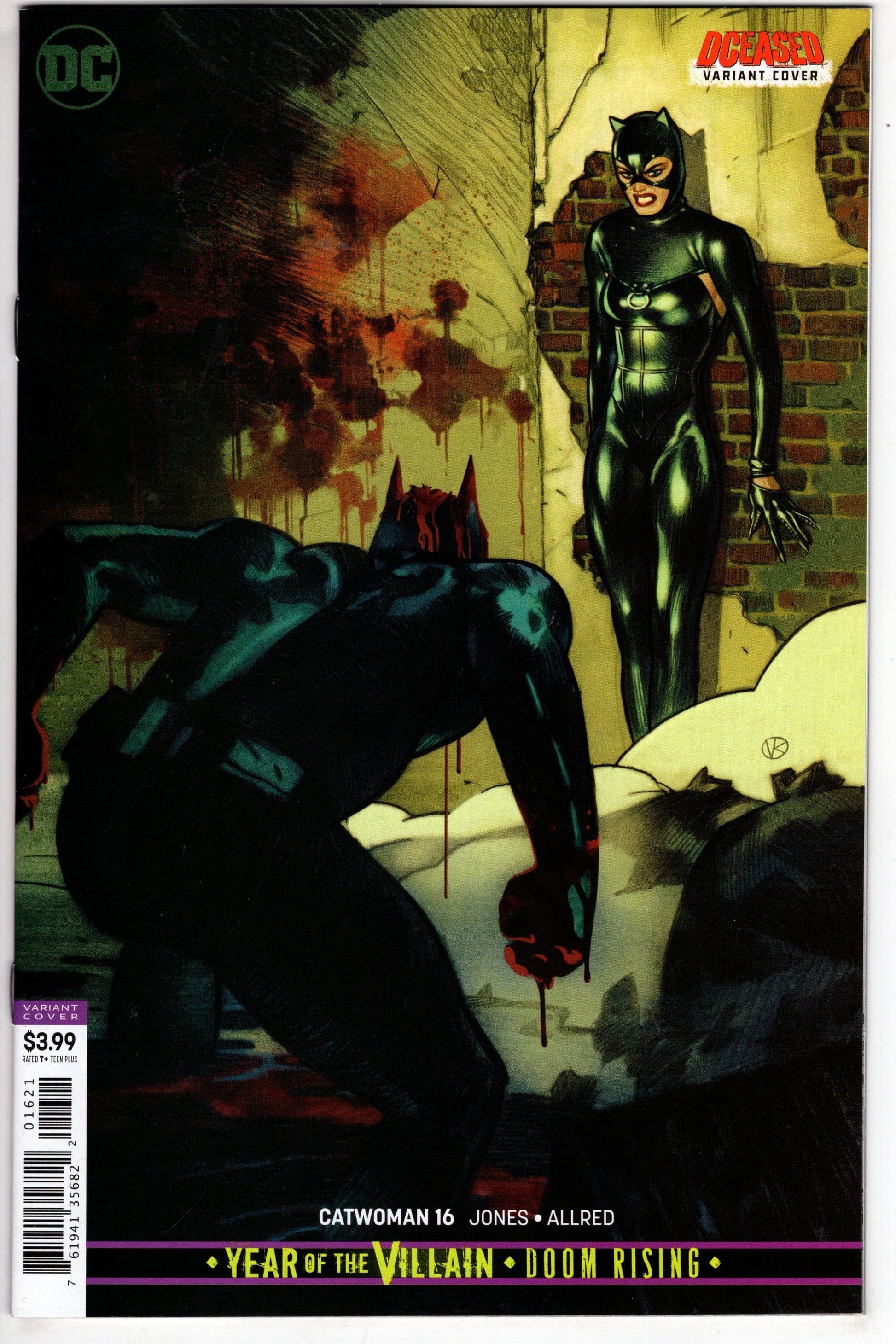 DC COMICS DC COMICS CATWOMAN #16 VAR ED YOTV