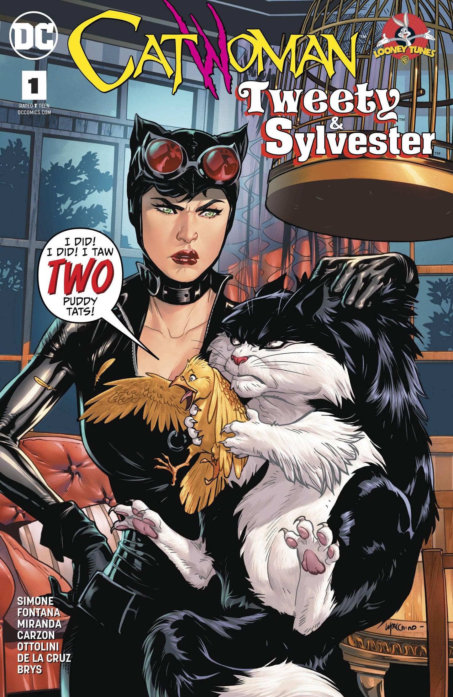 Dc Comics Dc Comics CATWOMAN TWEETY & SYLVESTER SPECIAL #1