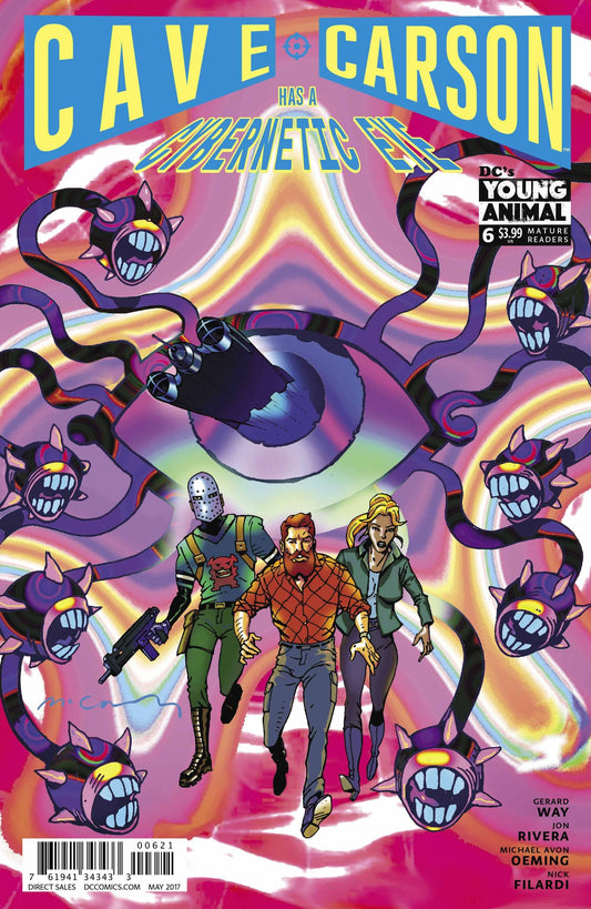 Dc Comics Dc Comics CAVE CARSON HAS A CYBERNETIC EYE #6 VAR ED (MR)