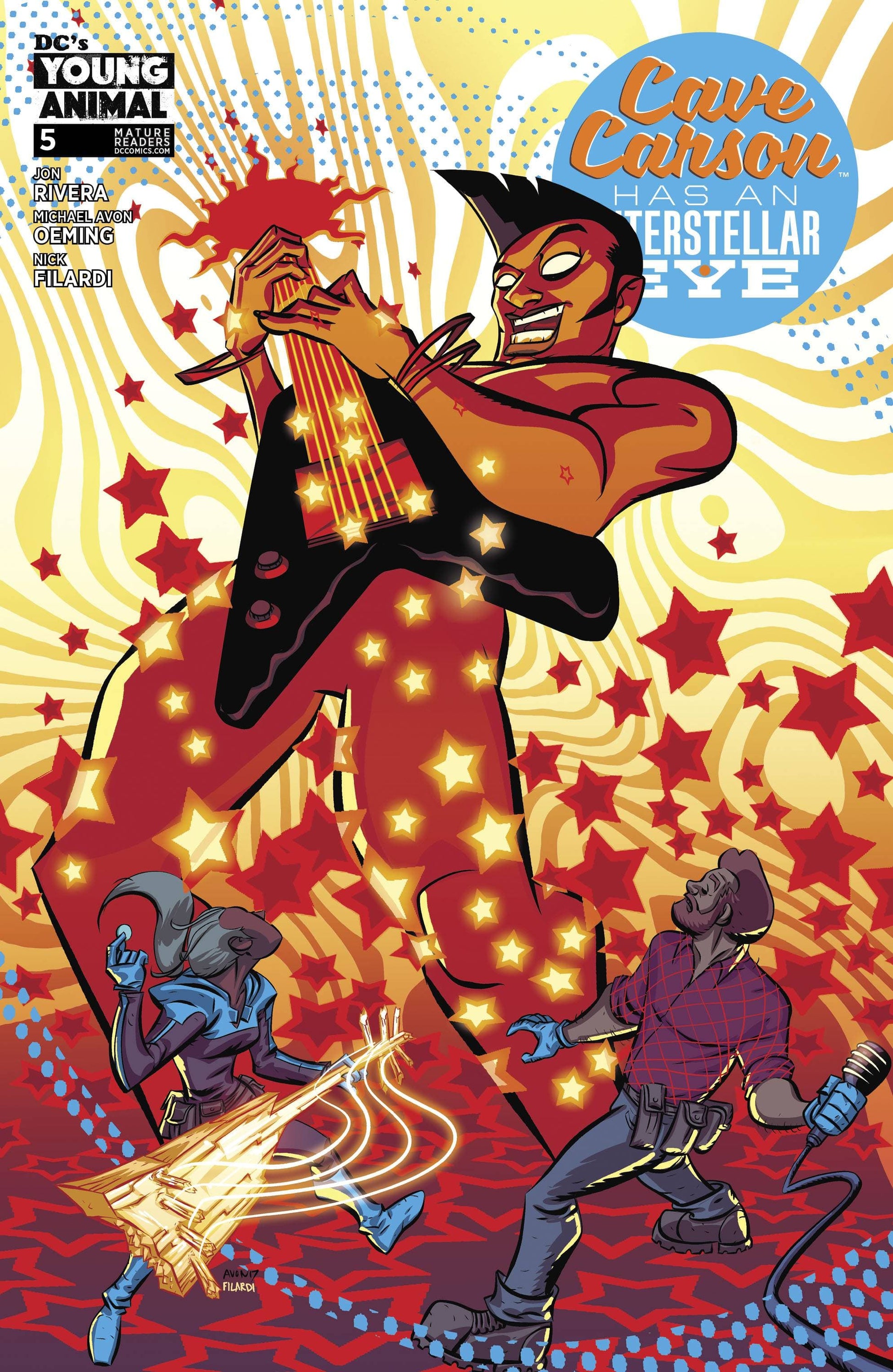 Dc Comics Dc Comics CAVE CARSON HAS AN INTERSTELLAR EYE #5 (MR)