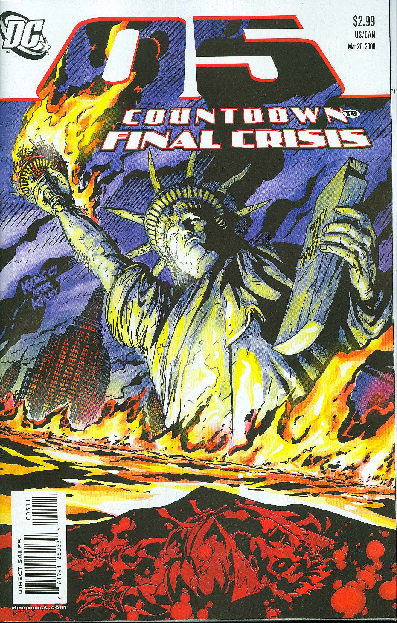 Dc Comics Dc Comics COUNTDOWN TO FINAL CRISIS 5
