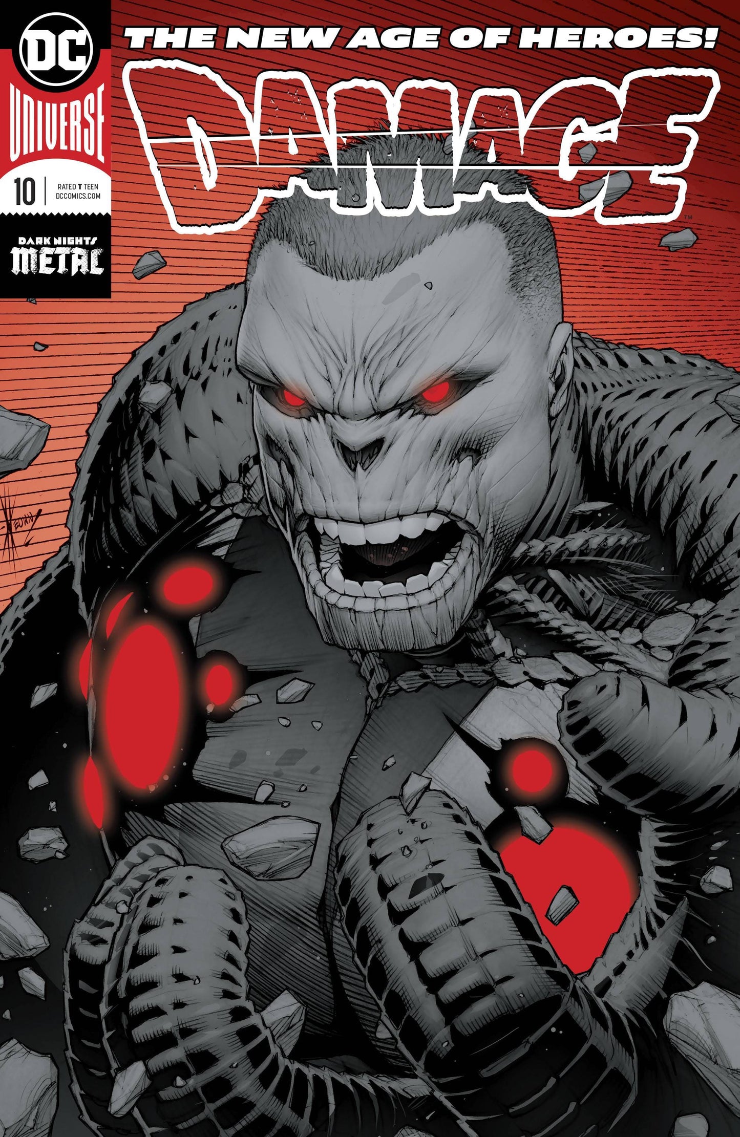 Dc Comics Dc Comics DAMAGE #10 FOIL