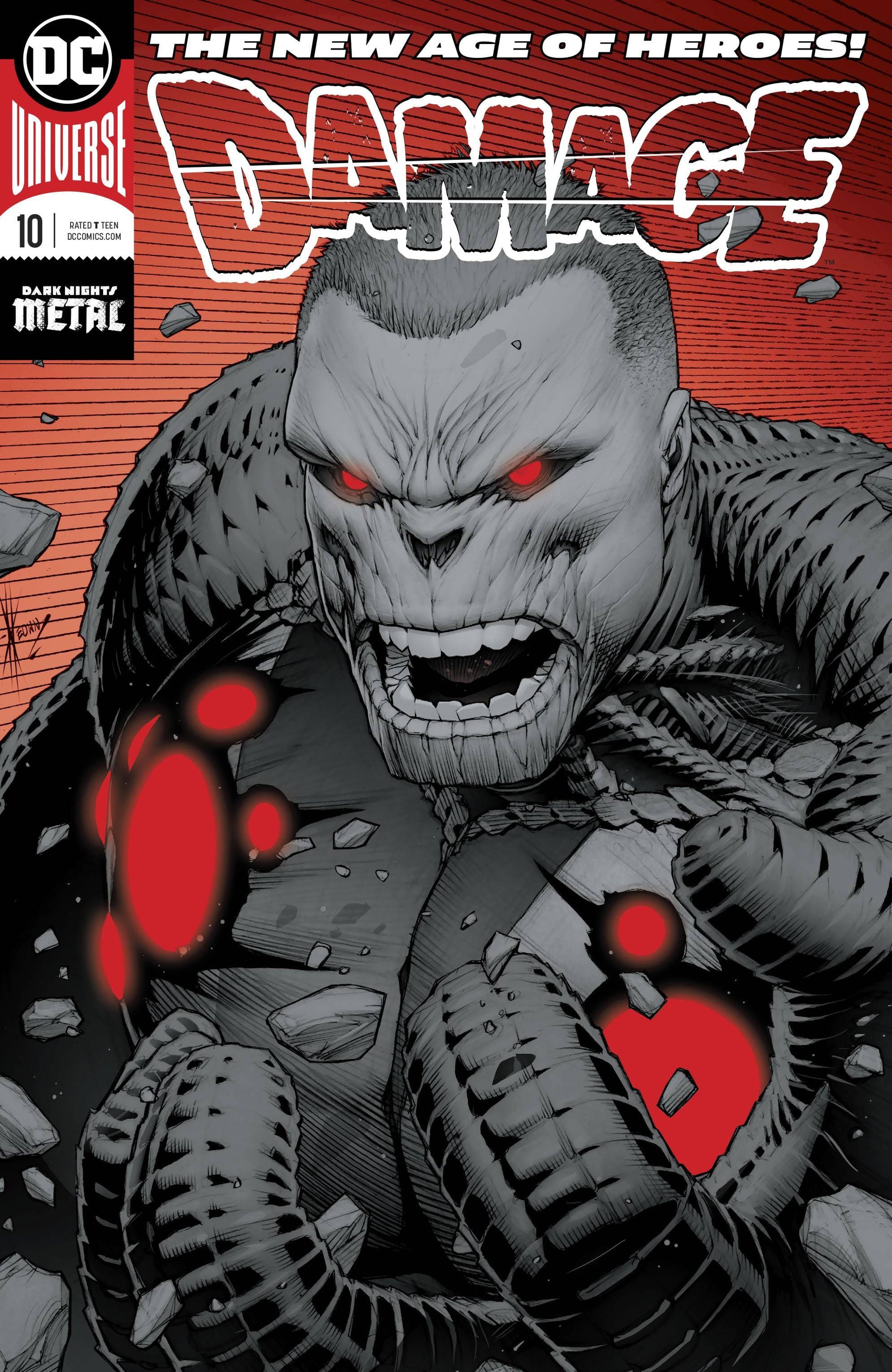 Dc Comics Dc Comics DAMAGE #10 FOIL