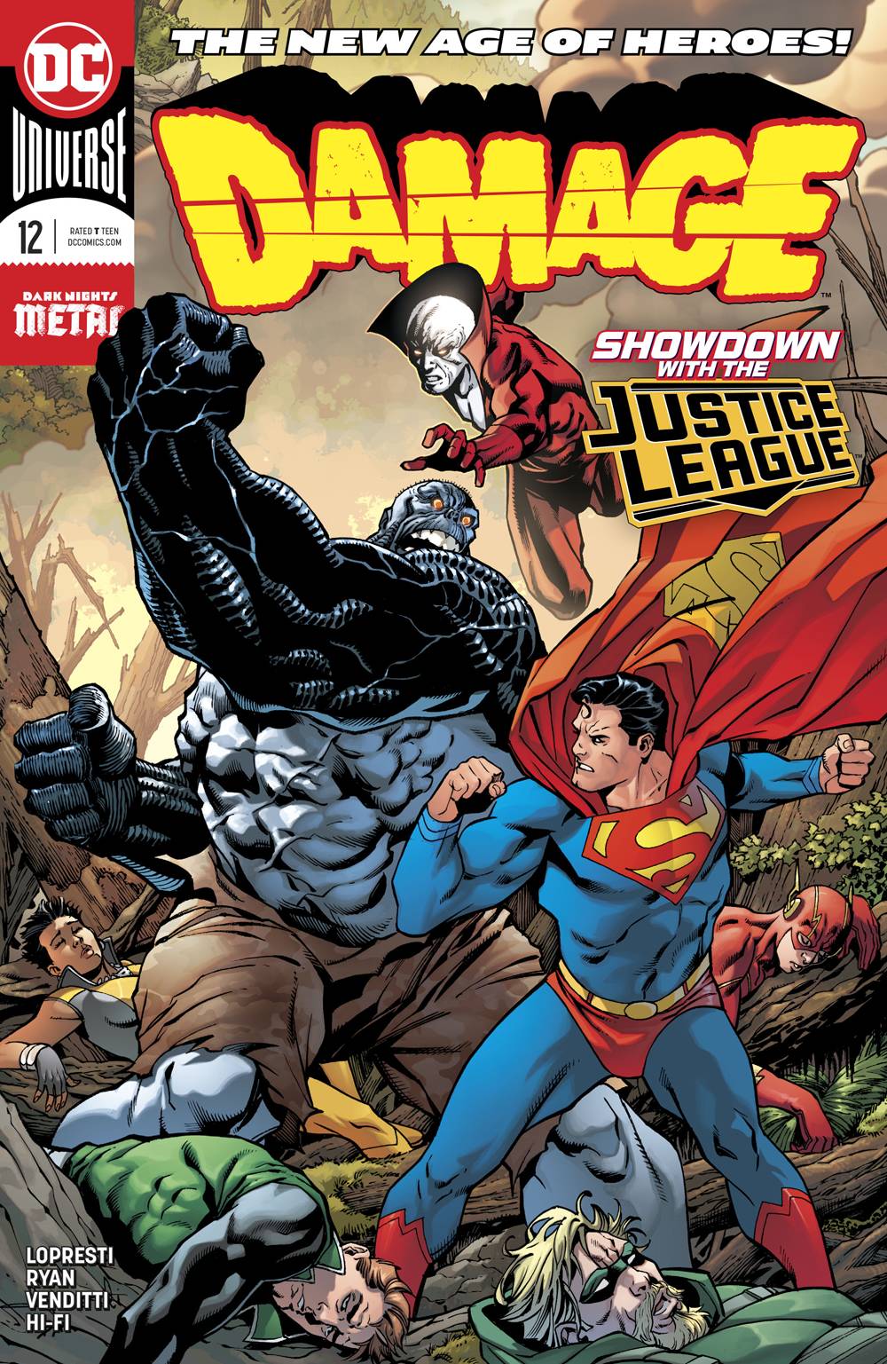 Dc Comics dc comics DAMAGE #12