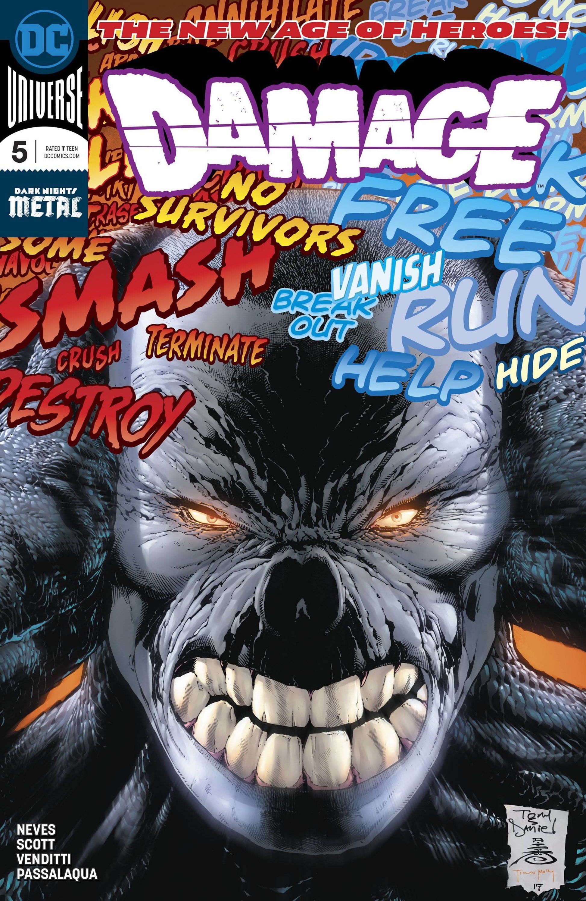 Dc Comics Dc Comics DAMAGE #5
