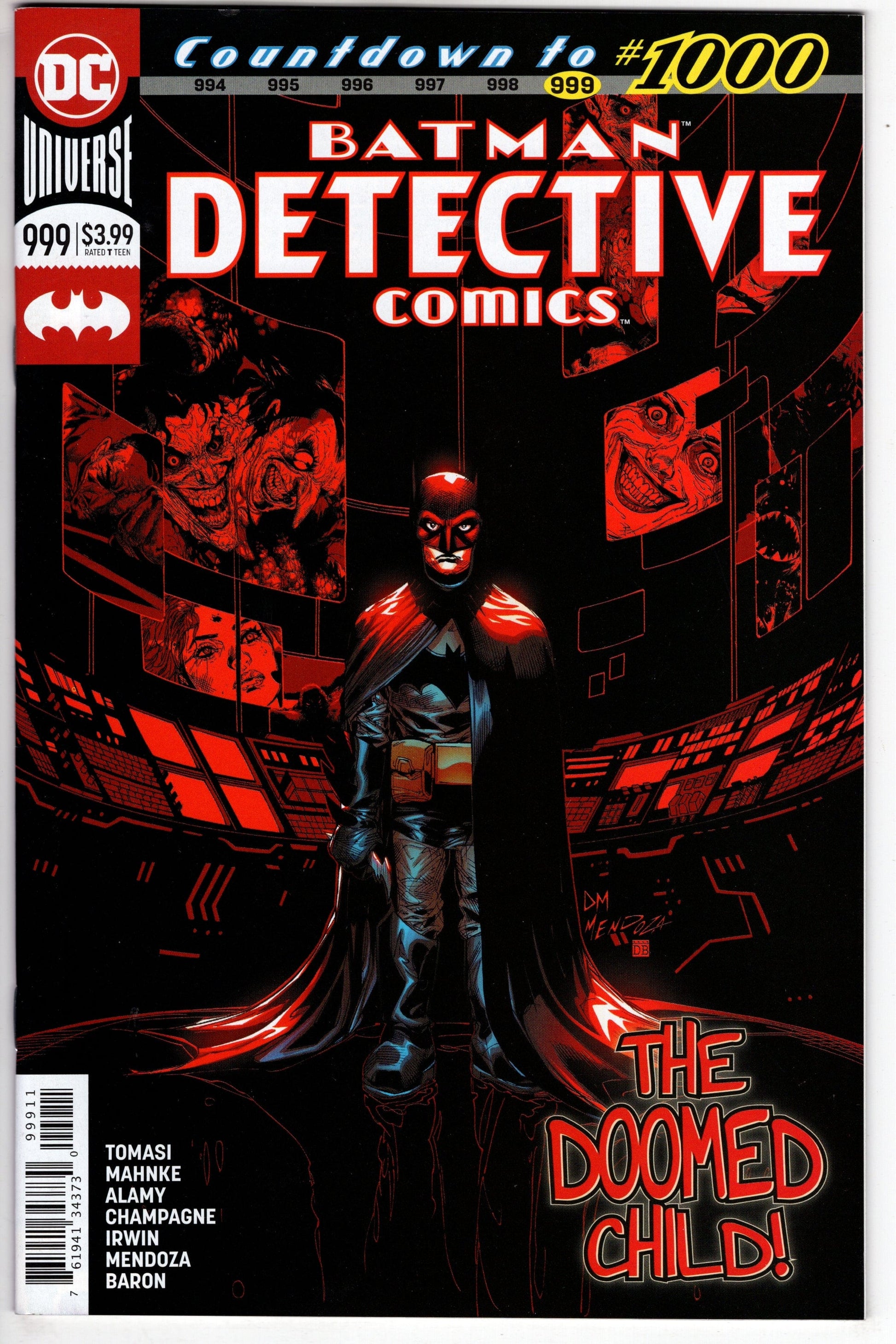 DC COMICS DC COMICS DETECTIVE COMICS #999