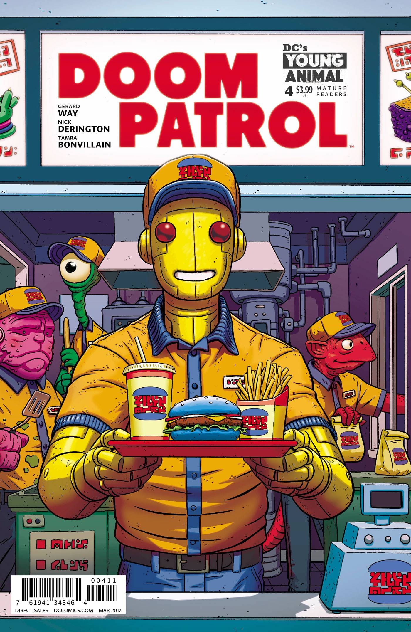 Dc Comics Dc Comics DOOM PATROL #4 (MR)