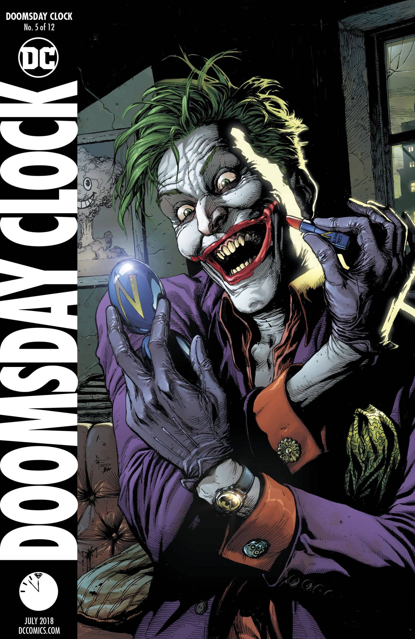 Dc Comics Dc Comics DOOMSDAY CLOCK #5 (OF 12) VAR ED
