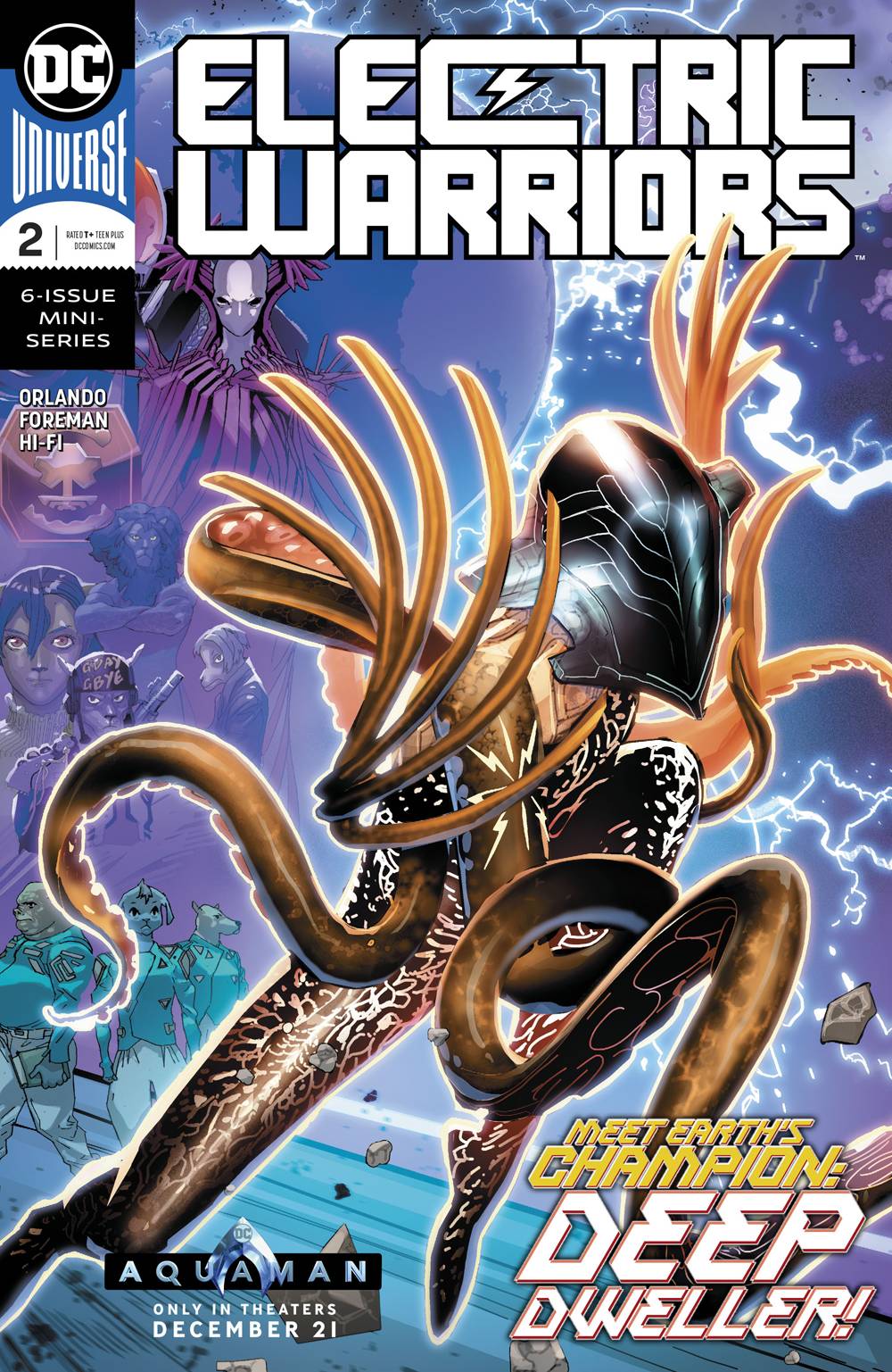 Dc Comics dc comics ELECTRIC WARRIORS #2 (OF 6)