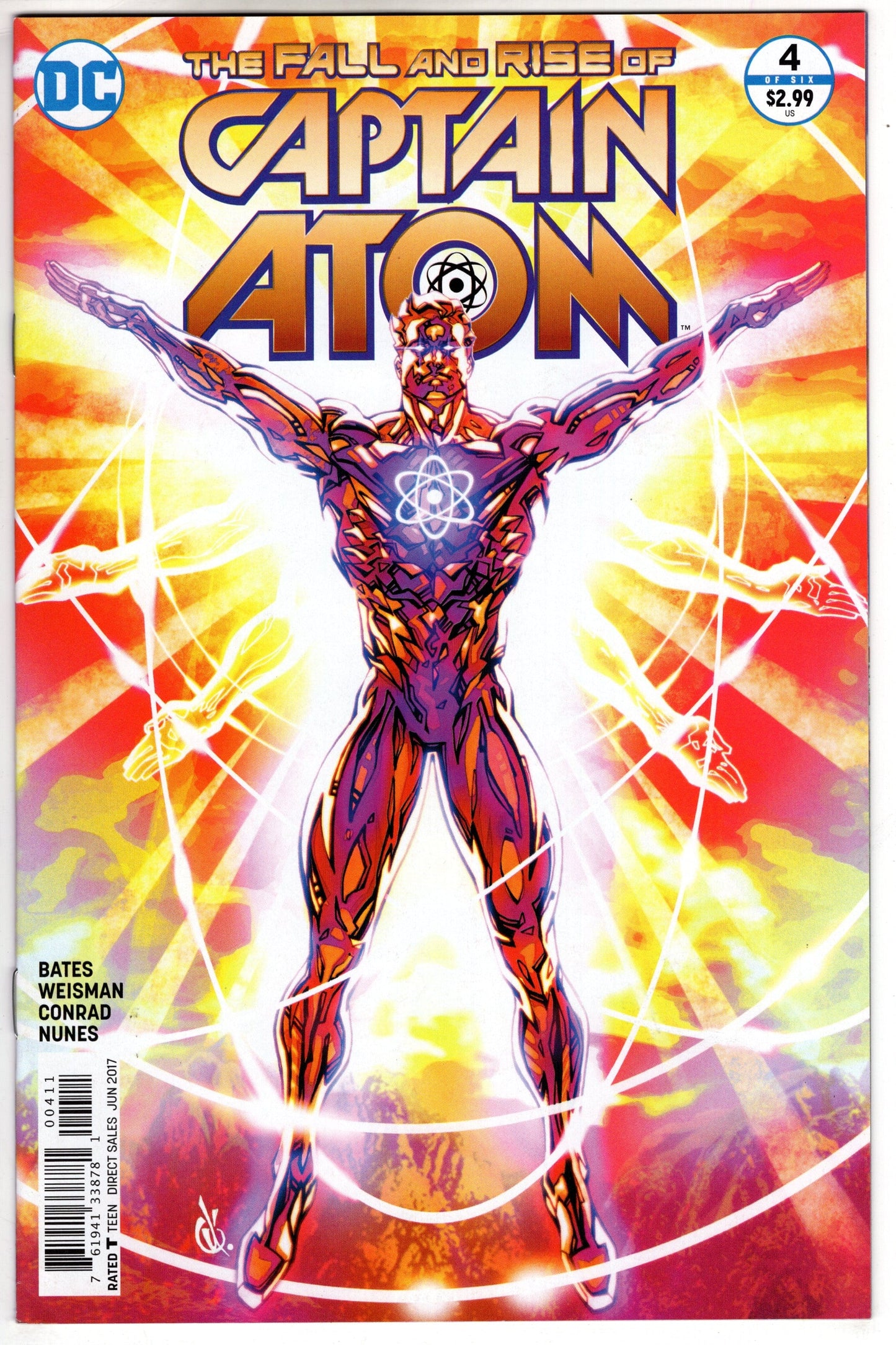 Dc Comics Dc Comics FALL AND RISE OF CAPTAIN ATOM #4 (OF 6)