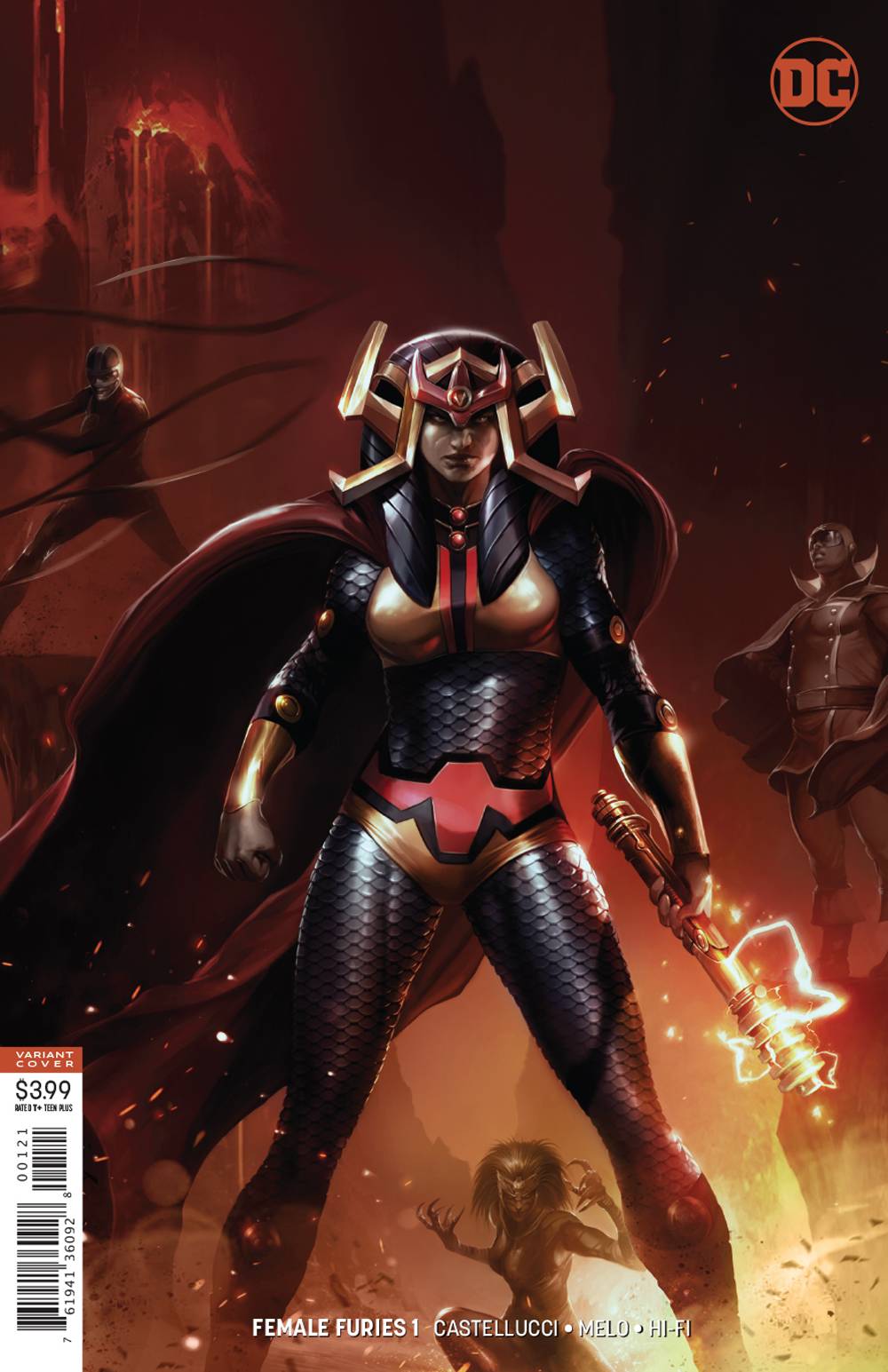 Dc Comics dc comics FEMALE FURIES #1 (OF 6) VAR ED