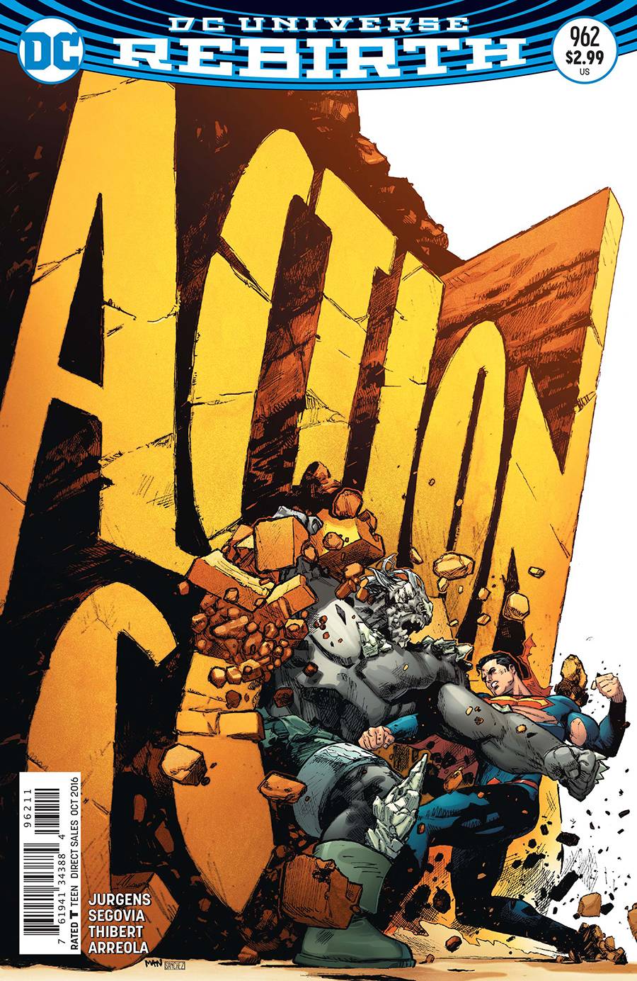 DC COMICS DC COMICS FINE ACTION COMICS #962