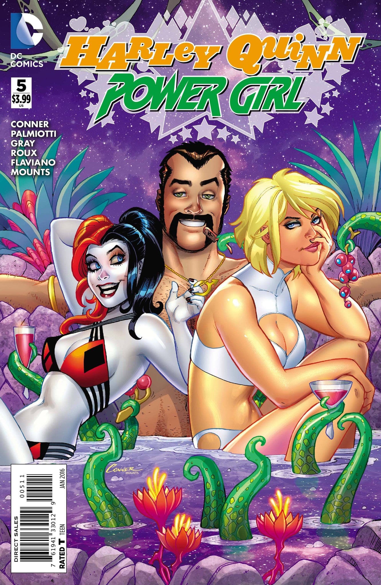 Dc Comics Dc Comics HARLEY QUINN & POWER GIRL #5 (OF 6)