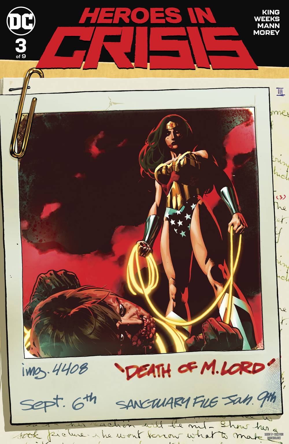 Dc Comics dc comics HEROES IN CRISIS #3 (OF 9) VAR ED