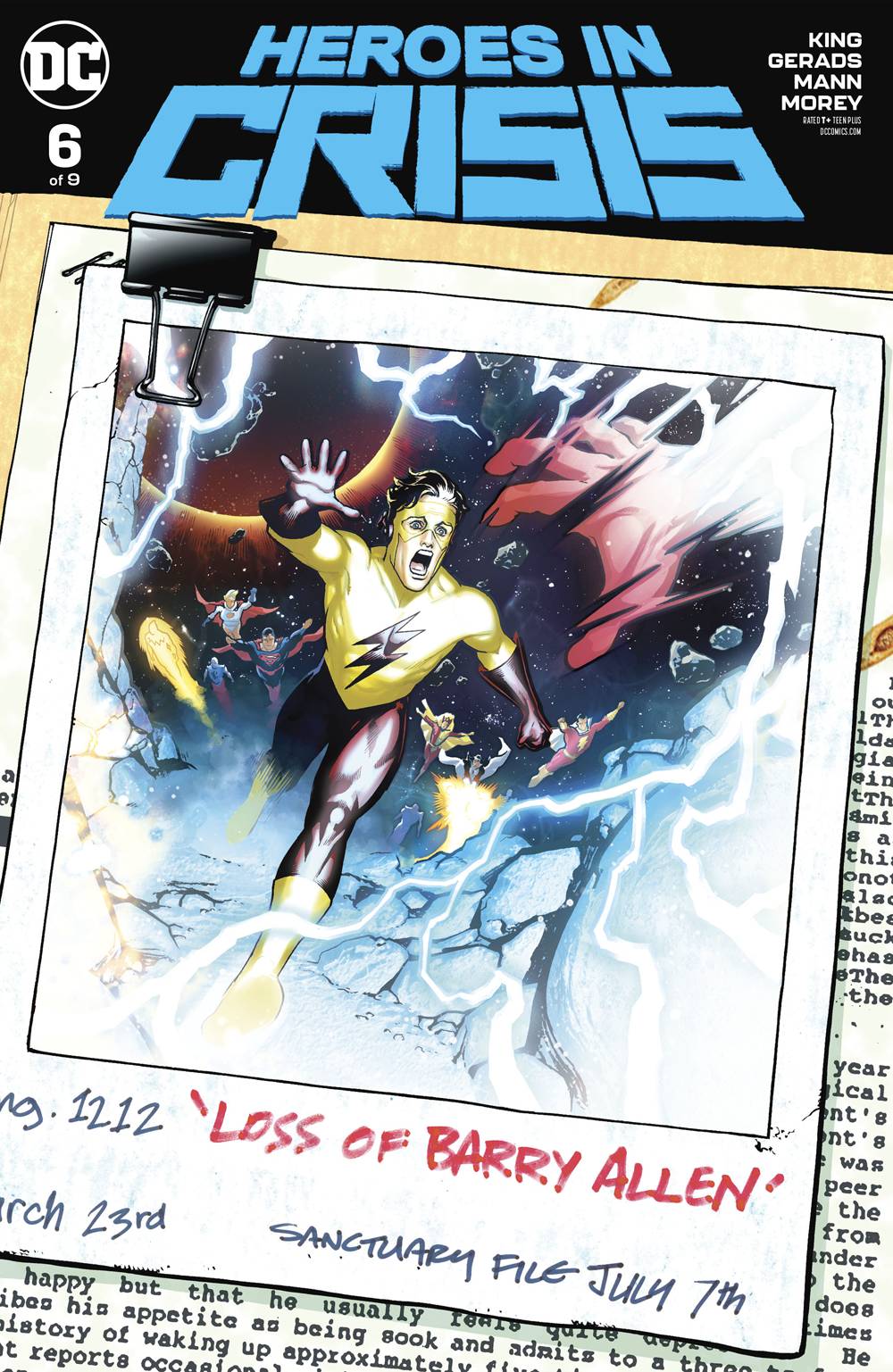DC COMICS DC COMICS HEROES IN CRISIS #6 (OF 9) VAR ED