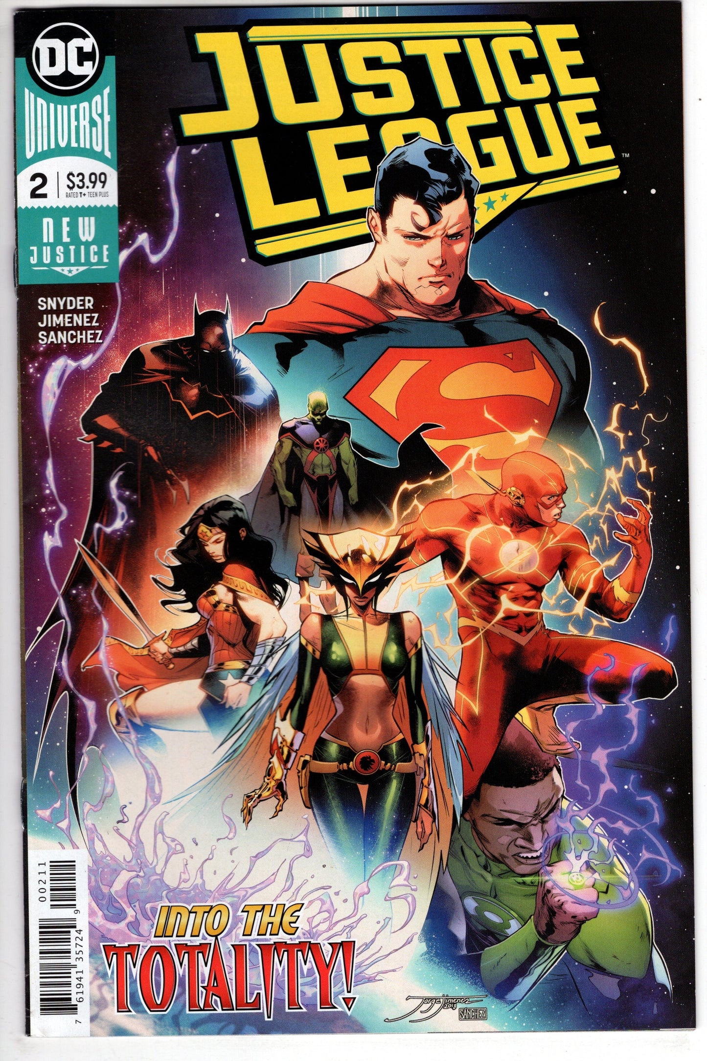 Dc Comics Dc Comics JUSTICE LEAGUE #2