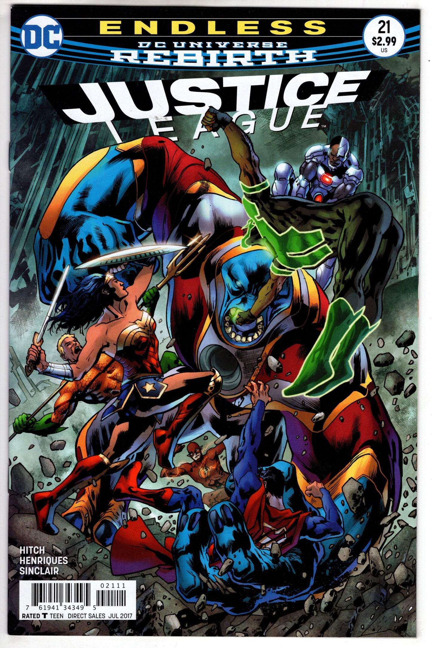 Dc Comics Dc Comics JUSTICE LEAGUE #21